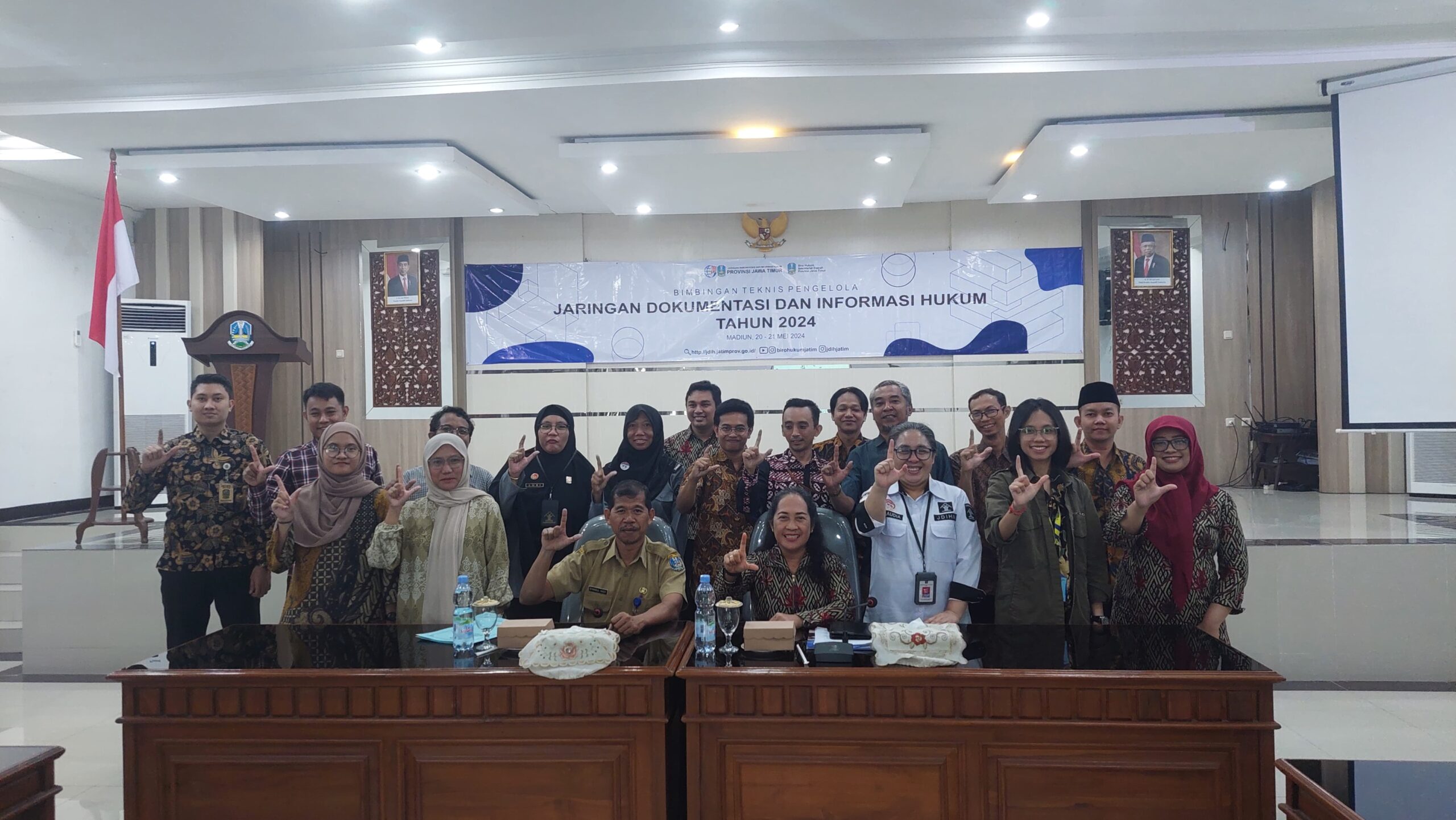 TINGKATKAN LAYANAN HUKUM, FASIH IKUTI WORKSHOP JDIH BERSAMA PEMPROV JAWA TIMUR